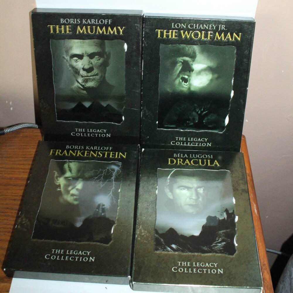 Legacy Collection DVD 19 Films- Universal Monster- B&W
